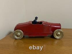 Republic Tin Friction Roadster Toy Car c. 1921 Dayton Schieble A9-15