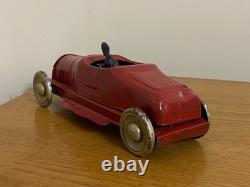 Republic Tin Friction Roadster Toy Car c. 1921 Dayton Schieble A9-15
