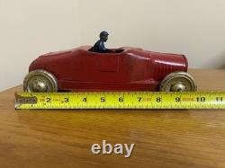 Republic Tin Friction Roadster Toy Car c. 1921 Dayton Schieble A9-15