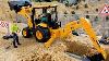 Rescue And Build Bridges With Excavators Construction Vehicles Toy Car Story