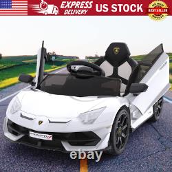 Ride On Car for Kids 12V Licensed Lamborghini Electric Vehicles Car Toy 2 Speeds