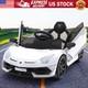 Ride On Car For Kids 12v Licensed Lamborghini Electric Vehicles Car Toy 2 Speeds