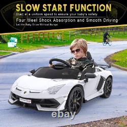 Ride On Car for Kids 12V Licensed Lamborghini Electric Vehicles Car Toy 2 Speeds