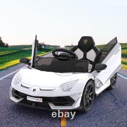 Ride On Car for Kids 12V Licensed Lamborghini Electric Vehicles Car Toy 2 Speeds