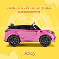 Ride On Car for Kids 12V Licensed Land Rover Electric Vehicle Car Toy Mp3 Player