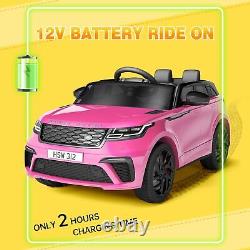 Ride On Car for Kids 12V Licensed Land Rover Electric Vehicle Car Toy Mp3 Player