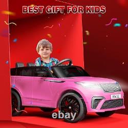 Ride On Car for Kids 12V Licensed Land Rover Electric Vehicle Car Toy Mp3 Player