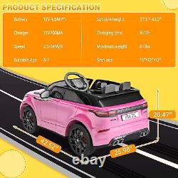Ride On Car for Kids 12V Licensed Land Rover Electric Vehicle Car Toy Mp3 Player