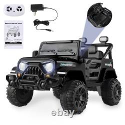 Ride On Truck 12V Battery Powered Electric Kids Car Vehicle Toy +Remote Control