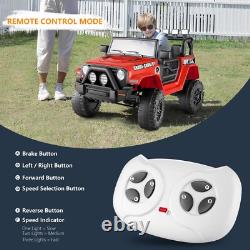 Ride On Truck 12V Battery Powered, Kids Electric Car Vehicle Toy +Remote Control