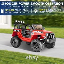 Ride On Truck 12V Battery Powered, Kids Electric Car Vehicle Toy +Remote Control