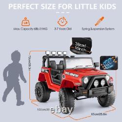 Ride On Truck 12V Battery Powered, Kids Electric Car Vehicle Toy +Remote Control