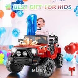 Ride On Truck 12V Battery Powered, Kids Electric Car Vehicle Toy +Remote Control