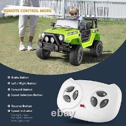 Ride On Truck 12V Battery Powered, Kids Electric Car Vehicle Toy withRemote Control