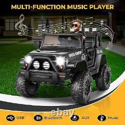 Ride On Truck 12V Battery Powered Kids Electric Car Vehicle Toy withRemote Control