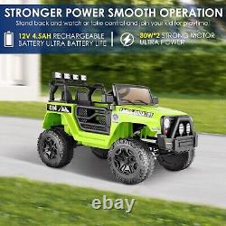 Ride On Truck 12V Battery Powered, Kids Electric Car Vehicle Toy withRemote Control