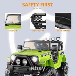 Ride On Truck 12V Battery Powered, Kids Electric Car Vehicle Toy withRemote Control