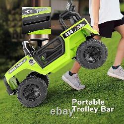 Ride On Truck 12V Battery Powered, Kids Electric Car Vehicle Toy withRemote Control