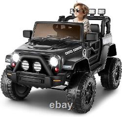 Ride On Truck 12V Battery Powered Kids Electric Car Vehicle Toy withRemote Control