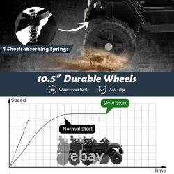 Ride on Car, 12V Battery Powered Truck Vehicle with Remote Control, Spring Su