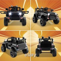 Ride on Car, 12V Battery Powered Truck Vehicle with Remote Control, Spring Su
