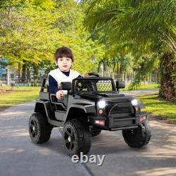 Ride on Car, 12V Battery Powered Truck Vehicle with Remote Control, Spring Su