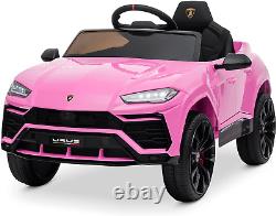 Ride on Car 12V Lamborghini Urus Kids Electric Vehicle Toy WithParent Remote Contr