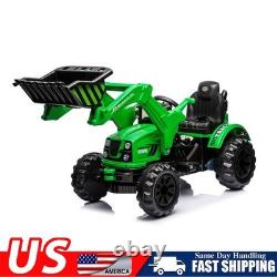 Ride on Car Electric Excavator & Bulldozer Toy Kids Vehicle with Remote Control