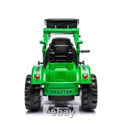 Ride on Car Electric Excavator & Bulldozer Toy Kids Vehicle with Remote Control