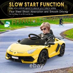 Ride on Car for Kids 12V Electric Vehicles Battery Powered Sports Car with Control