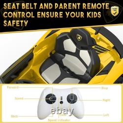 Ride on Car for Kids 12V Electric Vehicles Battery Powered Sports Car with Control