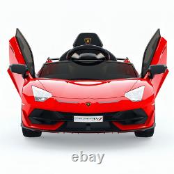 Ride on Car for Kids 12V Licensed Lamborghini Electric Vehicles Battery Powere