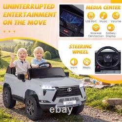 Ride on Car for Kids, 24V 4WD LEXUS GX550 Electric Vehicle with Remote
