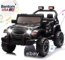 Ride on Truck Car, 12V Kids' Electric Vehicles WithParents Control, Ride on Toys f