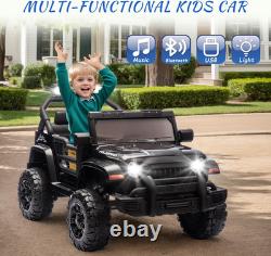 Ride on Truck Car, 12V Kids' Electric Vehicles WithParents Control, Ride on Toys f