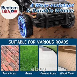 Ride on Truck Car, 12V Kids' Electric Vehicles WithParents Control, Ride on Toys f