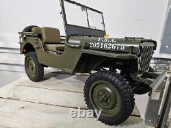 Rochobby 1/6 1941 MB Scaler Willys Jeep Remote Control Vehicle RC Car
