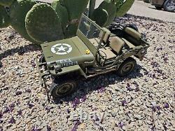 Rochobby 1/6 1941 MB Scaler Willys Jeep Remote Control Vehicle RC Car