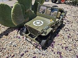Rochobby 1/6 1941 MB Scaler Willys Jeep Remote Control Vehicle RC Car