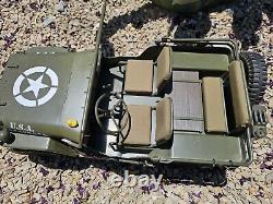 Rochobby 1/6 1941 MB Scaler Willys Jeep Remote Control Vehicle RC Car