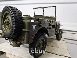 Rochobby 1/6 1941 MB Scaler Willys Jeep Remote Control Vehicle RC Car