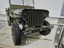 Rochobby 1/6 1941 MB Scaler Willys Jeep Remote Control Vehicle RC Car