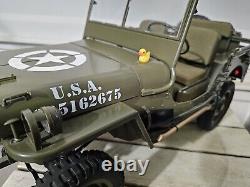 Rochobby 1/6 1941 MB Scaler Willys Jeep Remote Control Vehicle RC Car