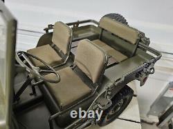 Rochobby 1/6 1941 MB Scaler Willys Jeep Remote Control Vehicle RC Car
