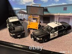 Rollin 1/64 Last 2 CV Of CHP(2-car set) Ford CV California Highway Patrol-APAxpo