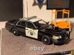 Rollin 1/64 Last 2 CV Of CHP(2-car set) Ford CV California Highway Patrol-APAxpo