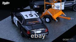 Rollin 1/64 Last 2 CV Of CHP(2-car set) Ford CV California Highway Patrol-APAxpo