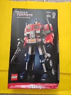 SHIPS FAST! LEGO Icons Optimus Prime 10302 (READ DESCRIPTION)