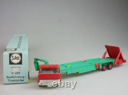 SIKU V 289 Magirus Construction Vehicle Transporter 1968-1972 + Box 121541