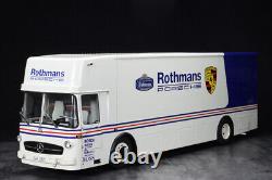 Schuco 1/18 Porsche racing transport vehicle 0317 K Truck Rothmans Model Car Toy